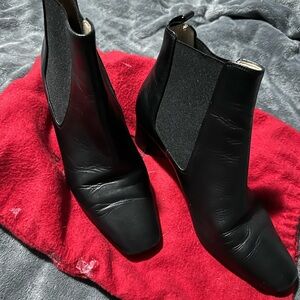Christian Louboutin Black Ankle Booties